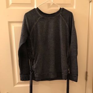 top with laces strings on side